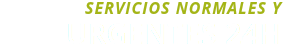 SERVICIOS URGENTES 24H